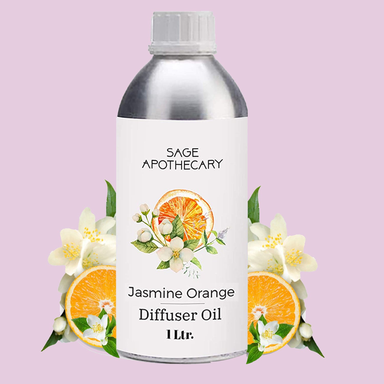 Jasmine Orange Diffuser Oil For Relax Calm Mood, Homely Fragrance – Sage  Apothecary